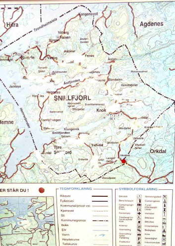 unser Angelgebiet der Snillfjord